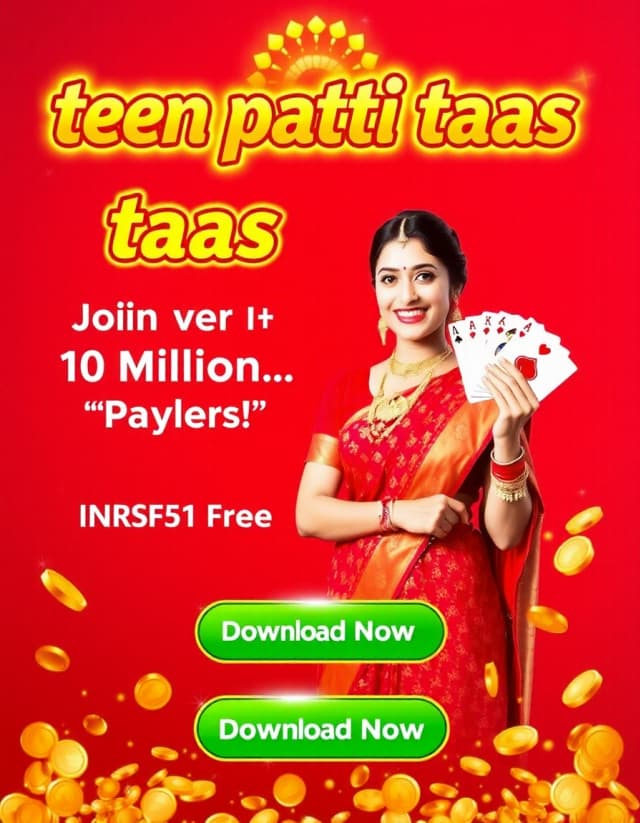 Teen Patti Taas Banner